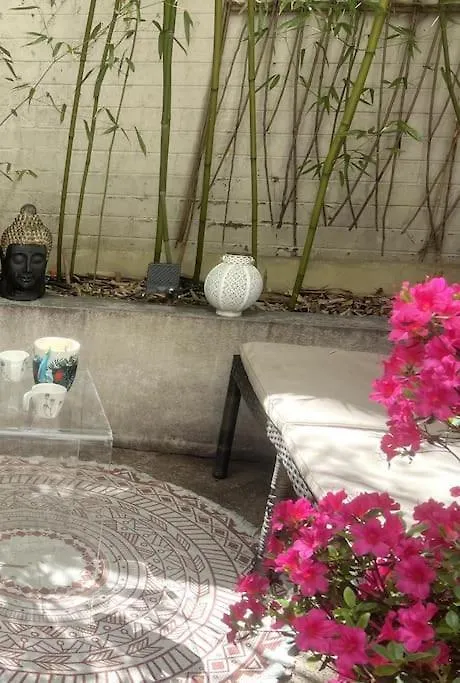 פריז Un Appartement De Deux Chambres Climatise Avec Un Jardin Privatif Pres De Trocadero 0*,